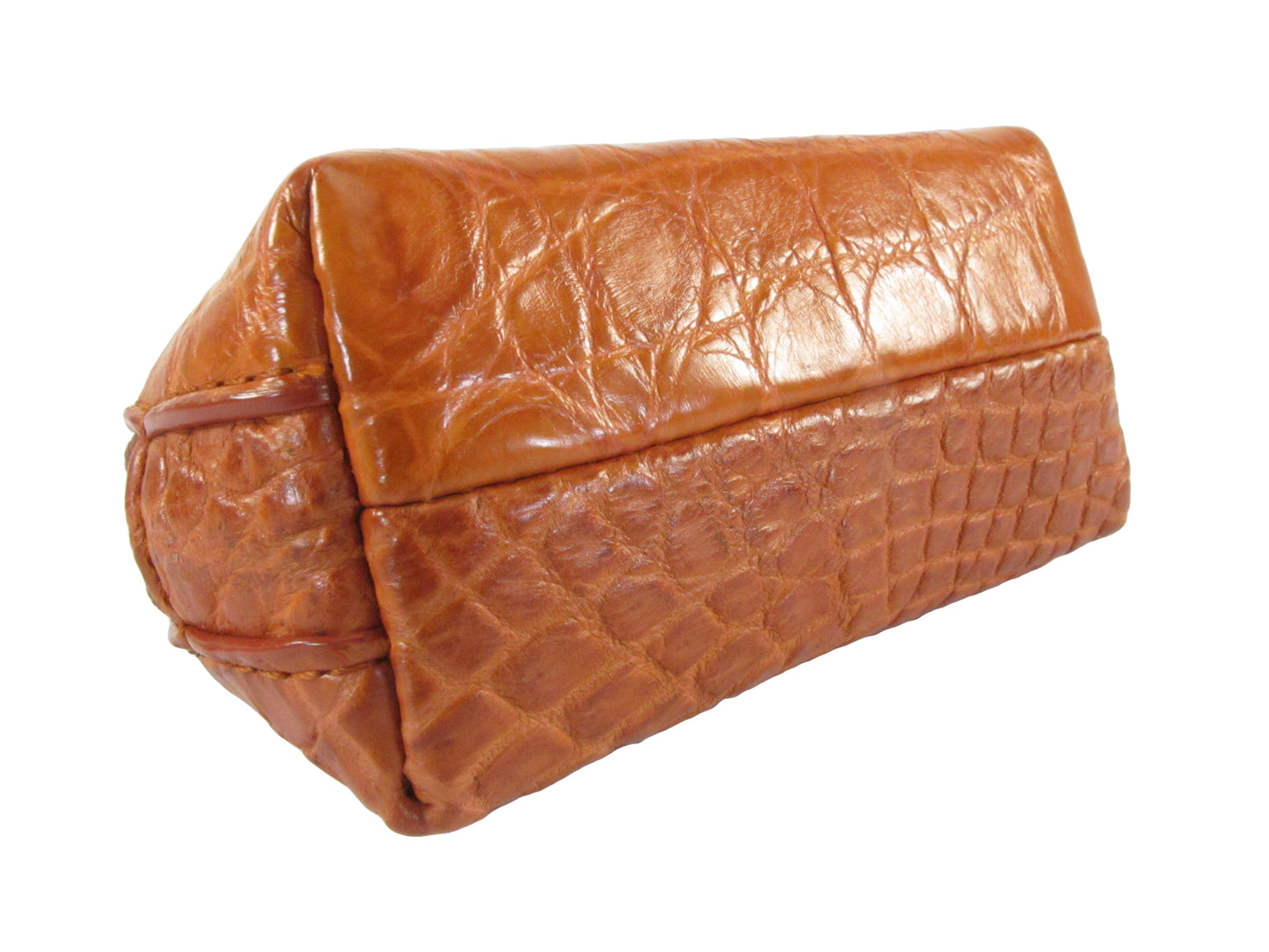 Genuine Crocodile Skin Leather Women's Zip Wallet Coins Purse