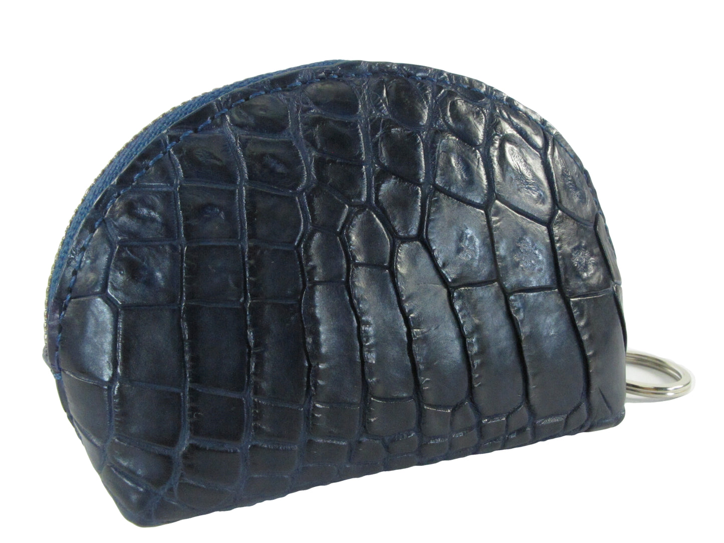 Genuine Crocodile Skin Leather Women's Zip Wallet Coins Purse