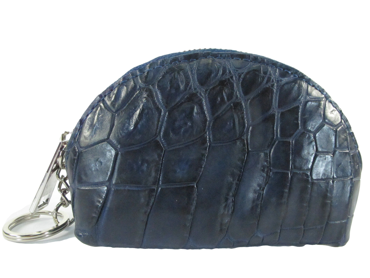 Genuine Crocodile Skin Leather Women's Zip Wallet Coins Purse