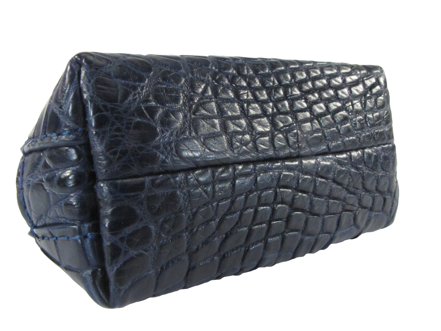 Genuine Crocodile Skin Leather Women's Zip Wallet Coins Purse