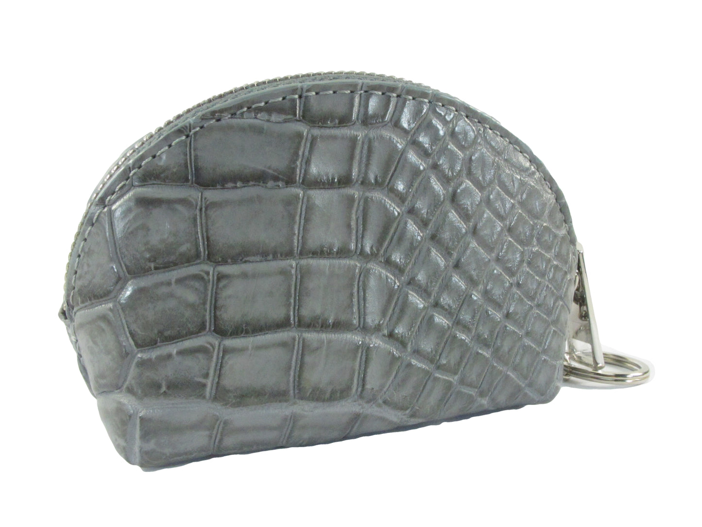 Genuine Crocodile Skin Leather Women's Zip Wallet Coins Purse