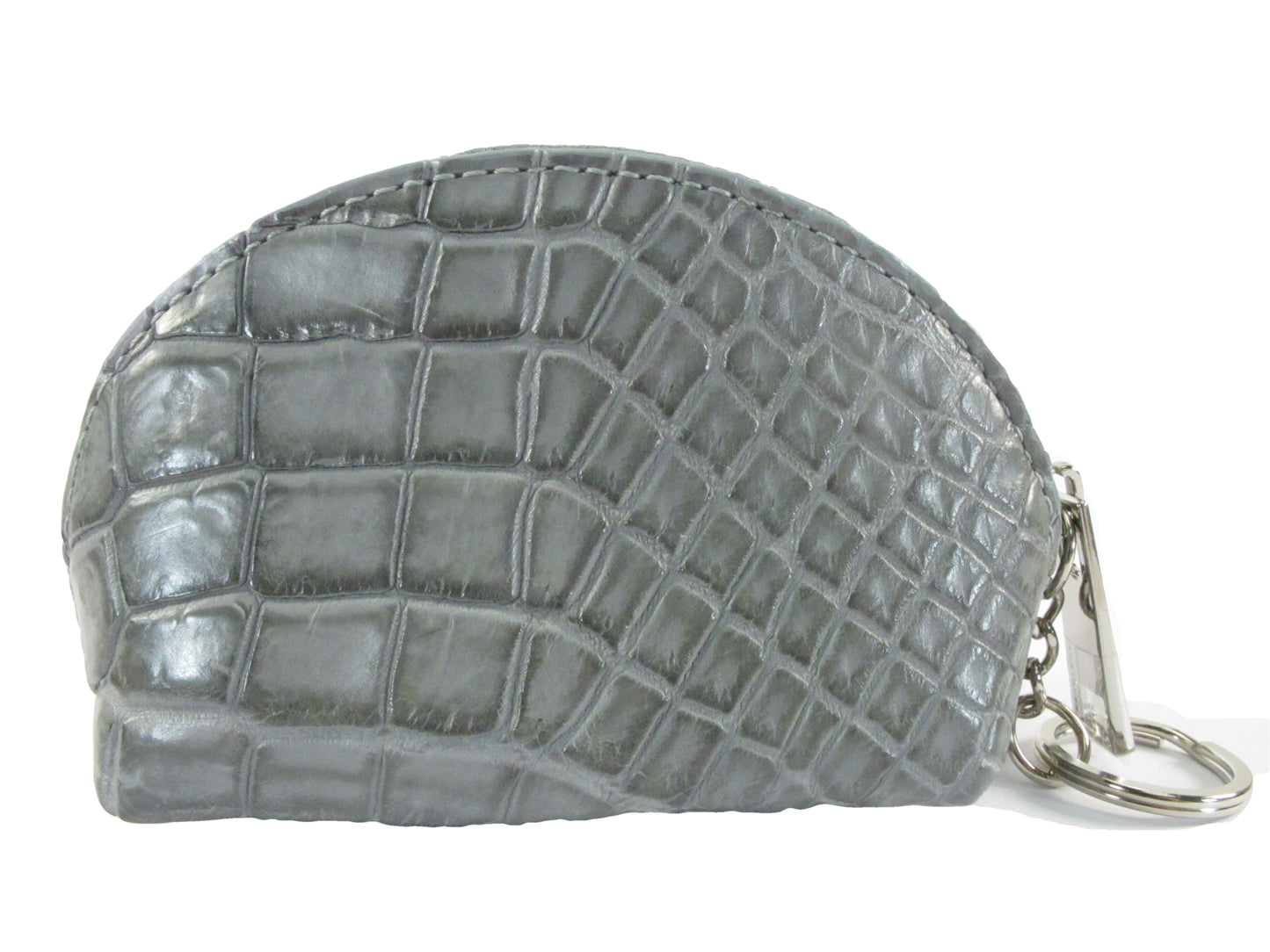 Genuine Crocodile Skin Leather Women's Zip Wallet Coins Purse