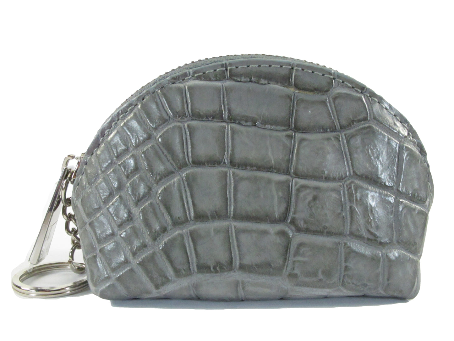 Genuine Crocodile Skin Leather Women's Zip Wallet Coins Purse