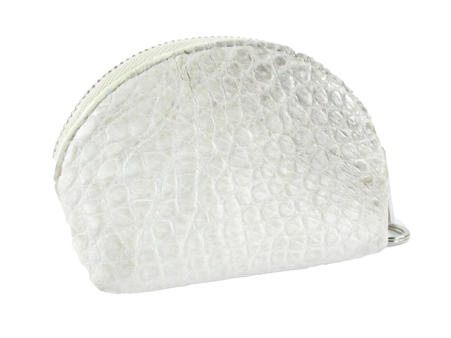 Genuine Crocodile Skin Leather Women's Zip Wallet Coins Purse