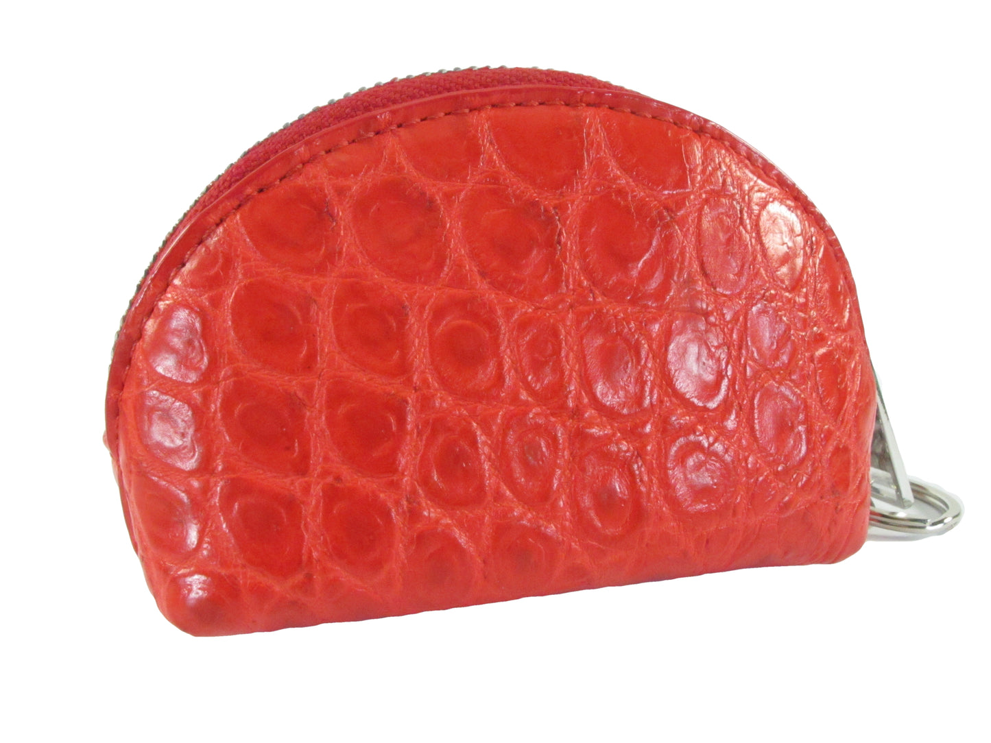 Genuine Crocodile Skin Leather Women's Zip Wallet Coins Purse