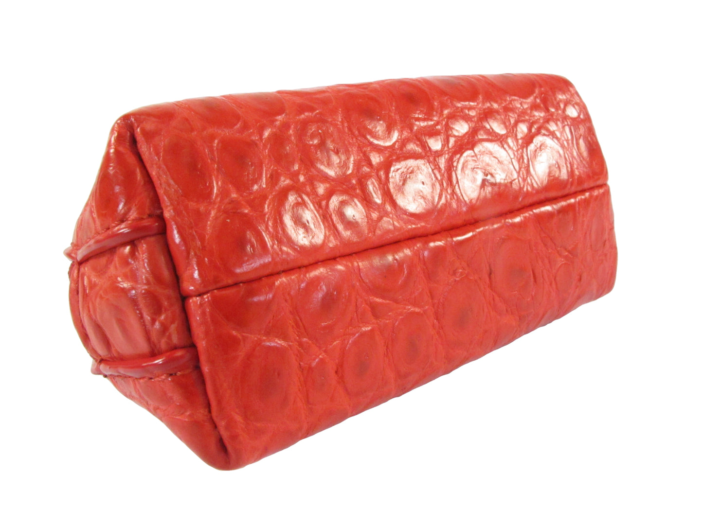 Genuine Crocodile Skin Leather Women's Zip Wallet Coins Purse