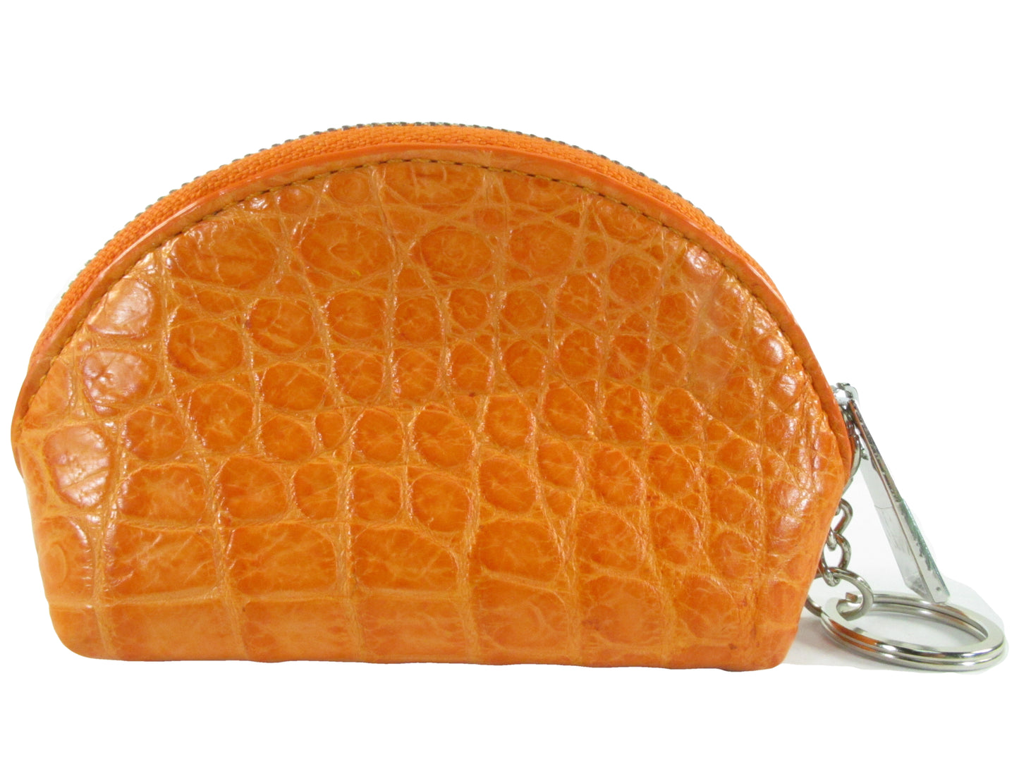 Genuine Crocodile Skin Leather Women's Zip Wallet Coins Purse