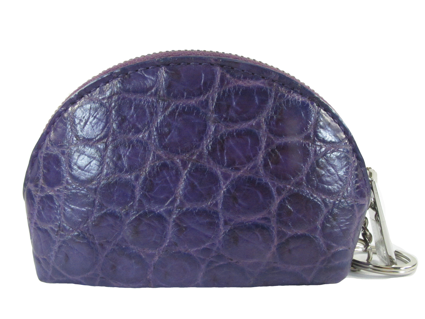 Genuine Crocodile Skin Leather Women's Zip Wallet Coins Purse