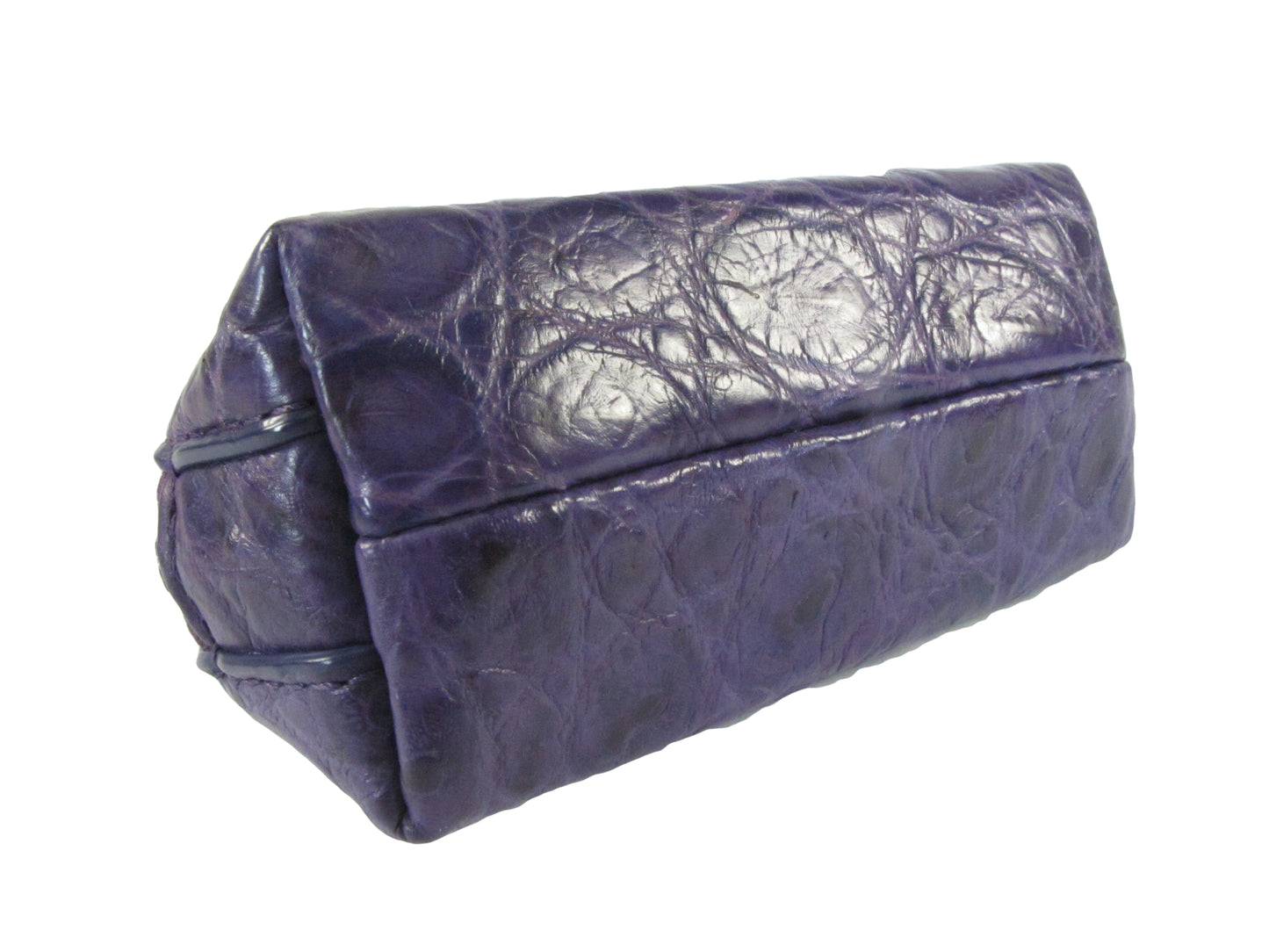 Genuine Crocodile Skin Leather Women's Zip Wallet Coins Purse