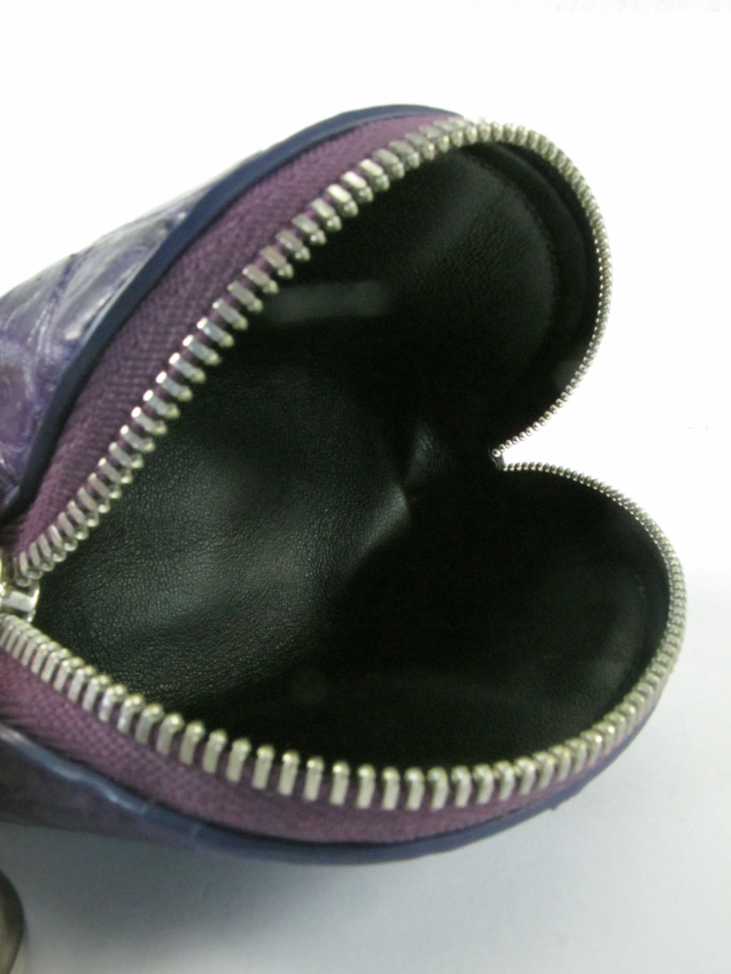 Genuine Crocodile Skin Leather Women's Zip Wallet Coins Purse