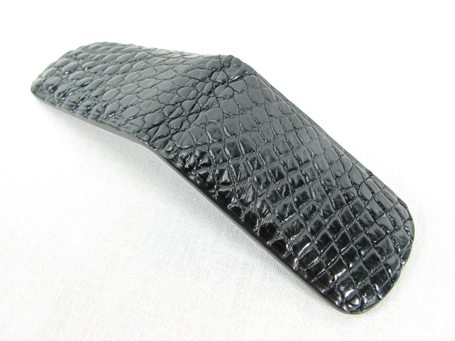 Genuine Crocodile Skin Leather Magnetic Money Clip Banknote Wallet
