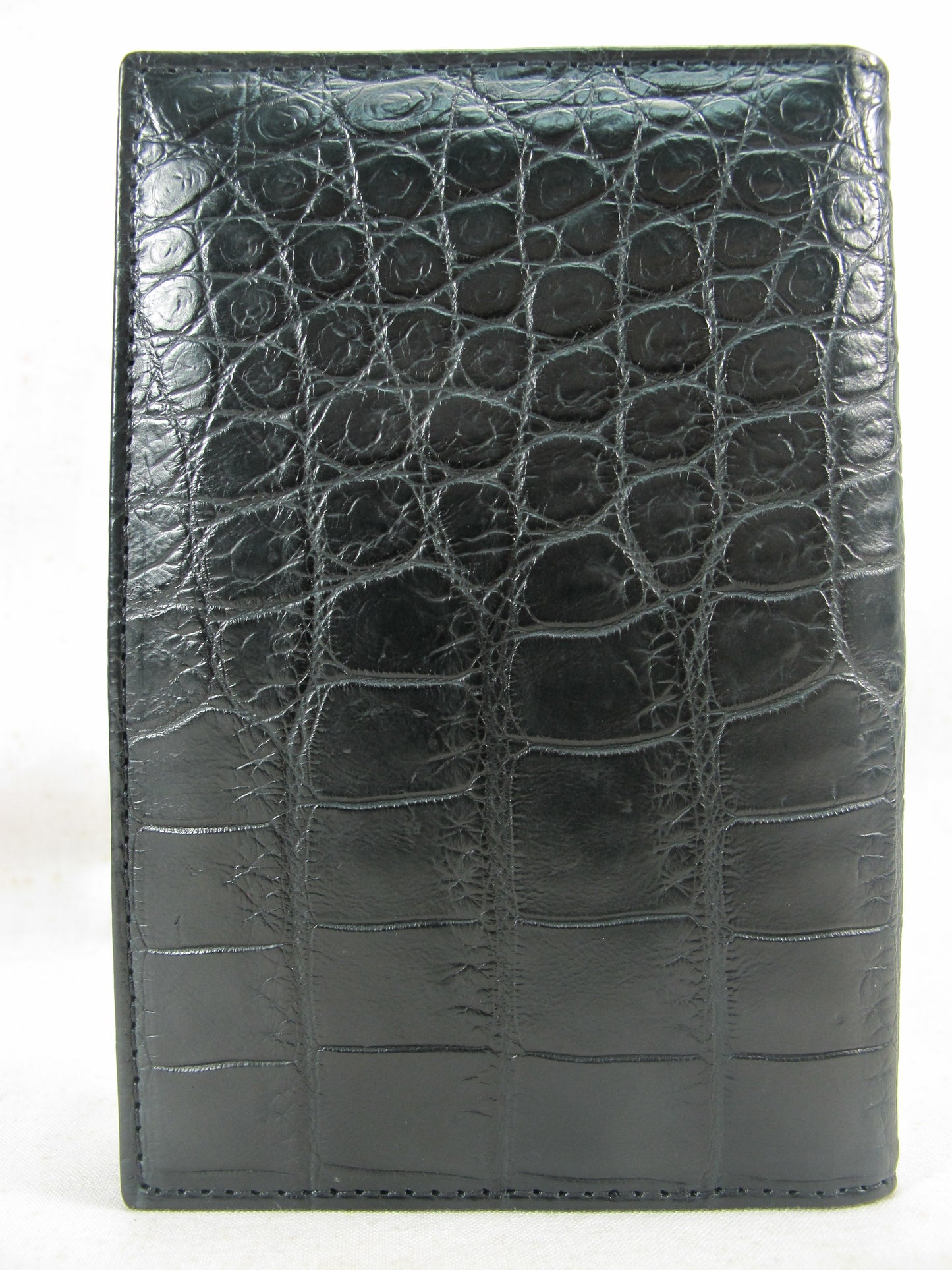 Genuine Crocodile Belly Skin Leather Luxury Passport & Card Holder Wallet