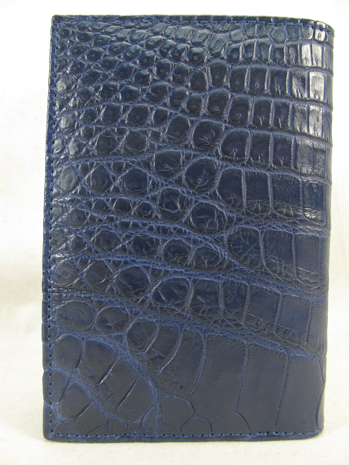 Genuine Crocodile Belly Skin Leather Luxury Passport & Card Holder Wallet