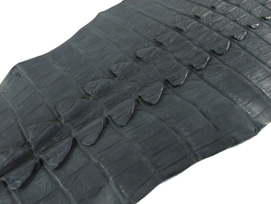 Genuine Crocodile Tail Skin Leather Hide Pelt