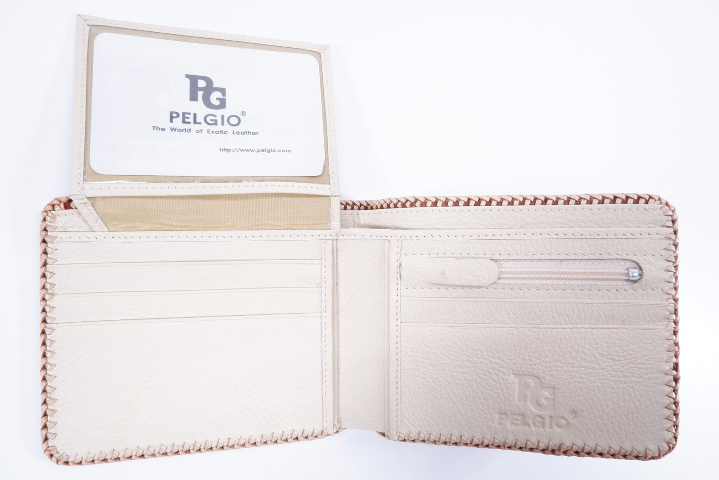 Genuine Reticulated Python Snake Skin Leather Handmade Bifold Wallet