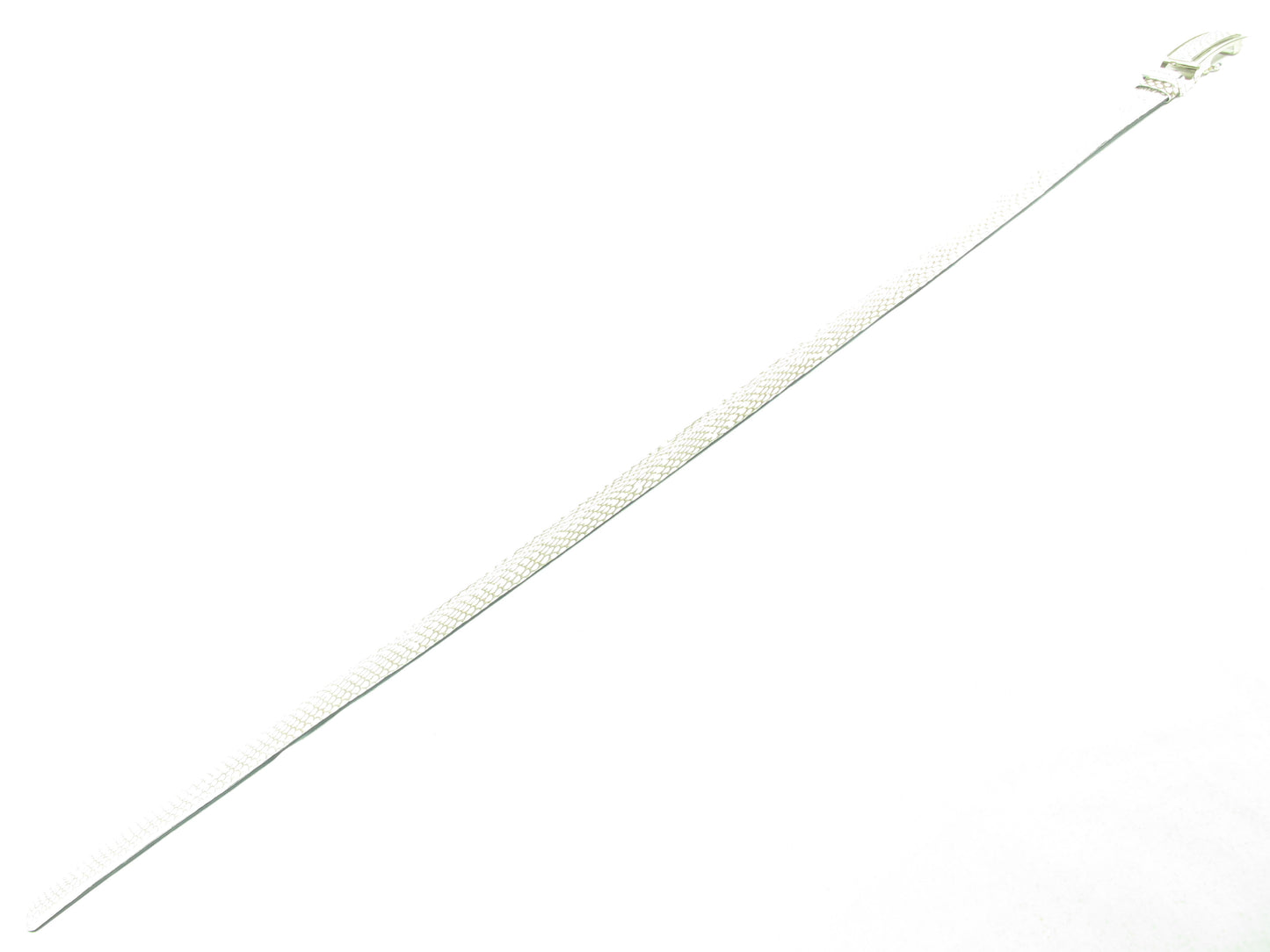 Genuine Cobra Snake Skin Leather Auto Locking Men's Belt