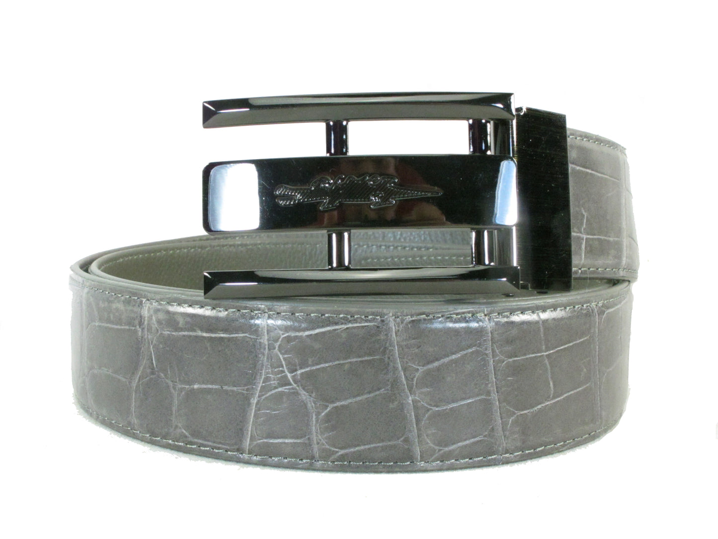 Genuine Crocodile Belly Skin Leather Luxury Casual Working Men's Belt