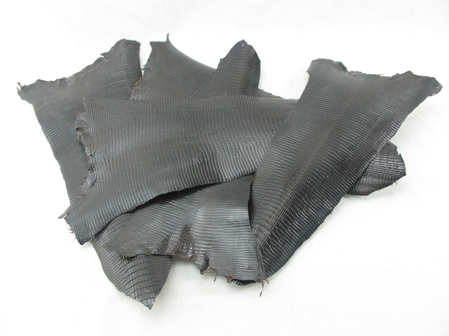 Genuine Lizard Skin Leather Scraps Hide Pelt 100 grams