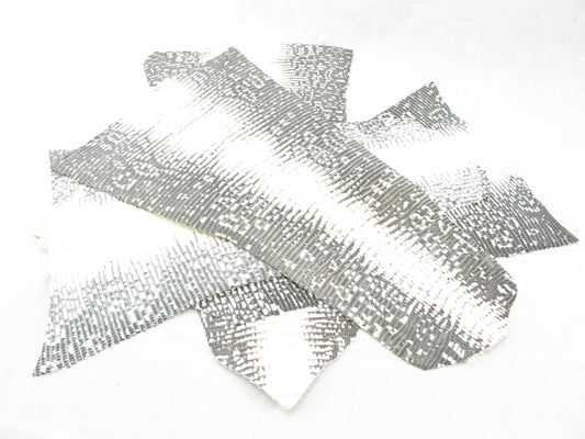 Genuine Lizard Skin Leather Scraps Hide Pelt 100 grams