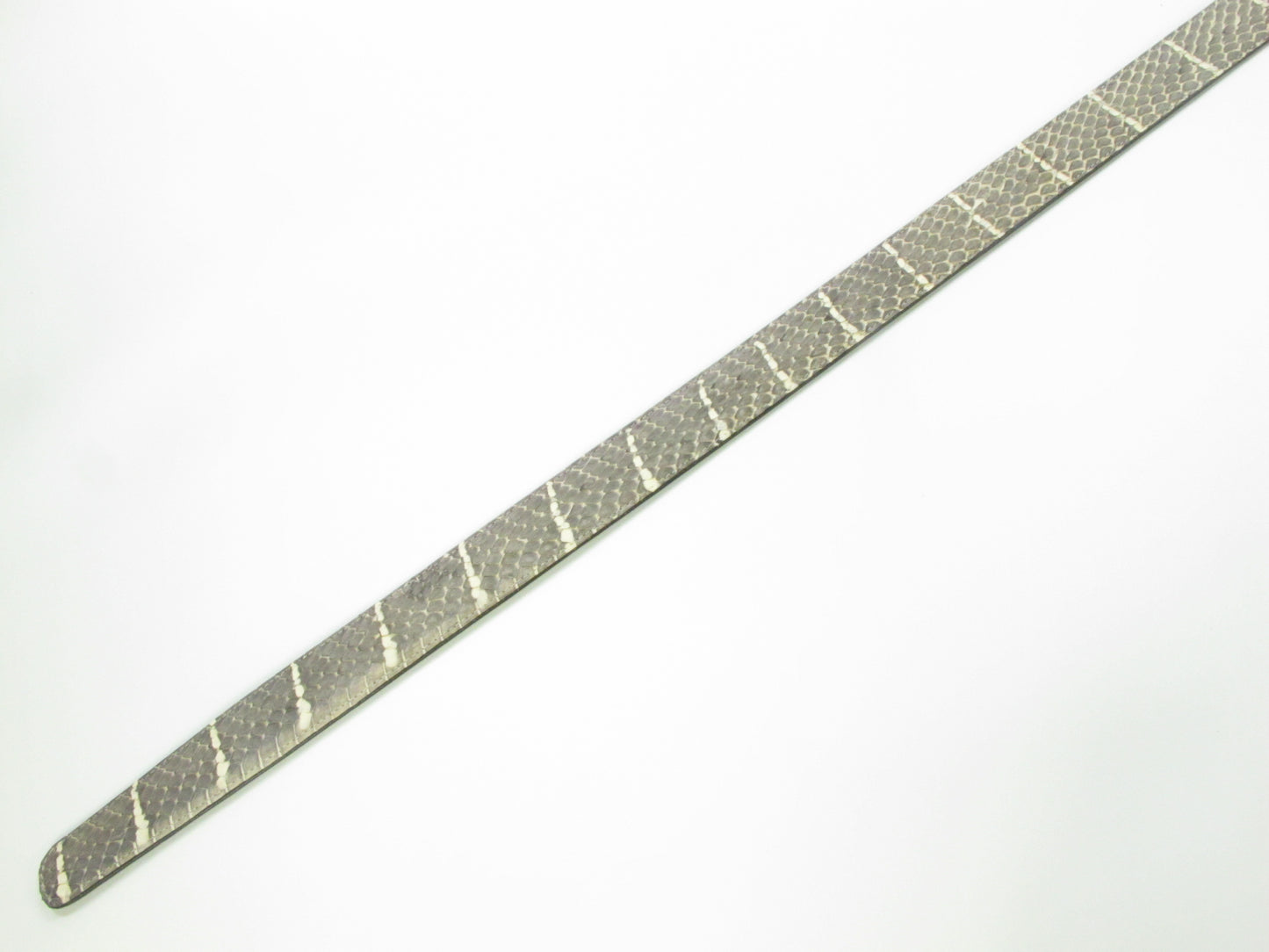 Genuine Mangrove Snake Skin Leather Casual Men's Belt