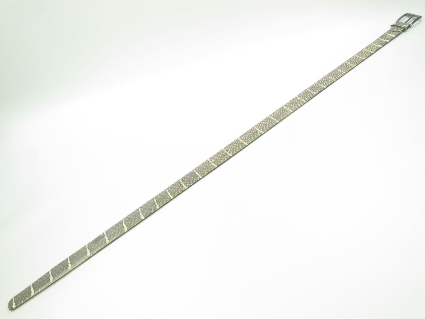 Genuine Mangrove Snake Skin Leather Casual Men's Belt