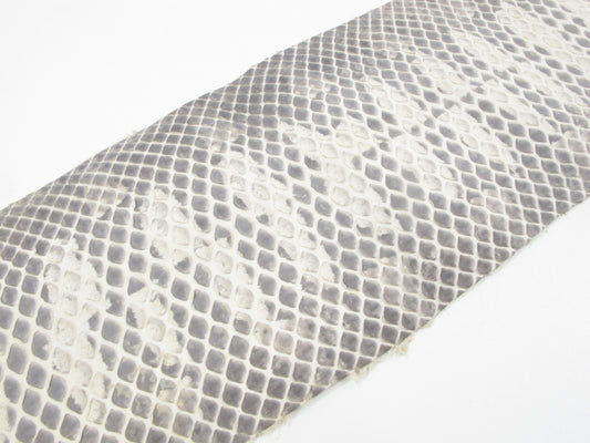 Genuine Pipe Snake Belly Skin Leather Hide Pelt