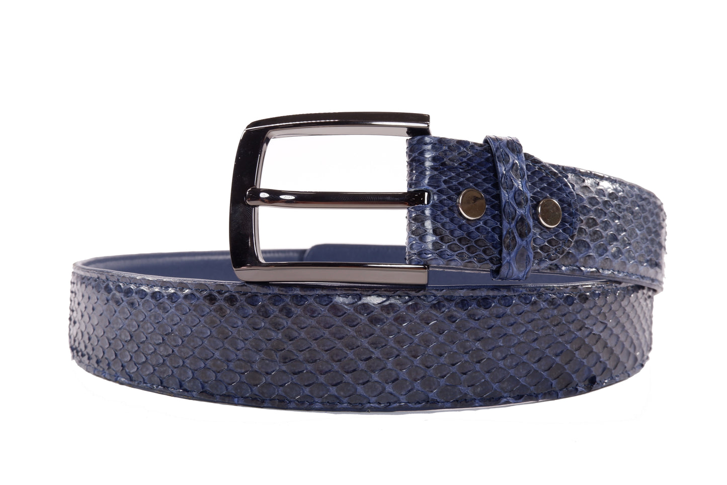 Genuine Python Snake Skin Leather Casual Men's Belt