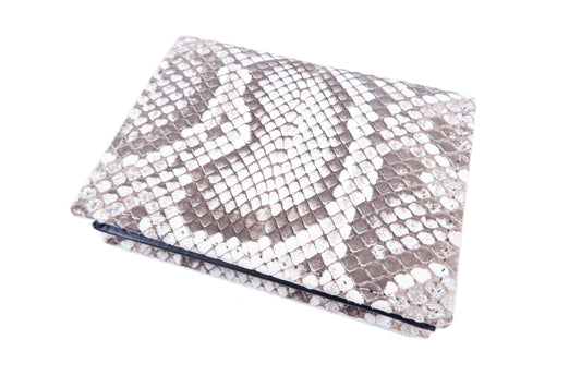 Genuine Burmese Python Skin Business & Credit Card Holder Wallet