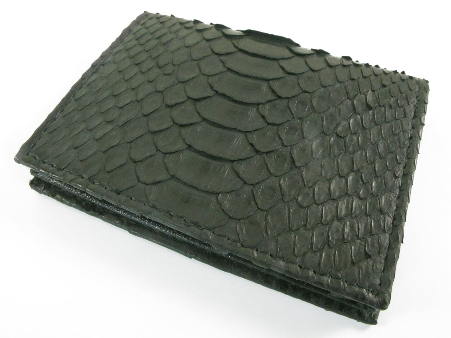Genuine Python Belly Skin Business & Credit Card Holder Wallet