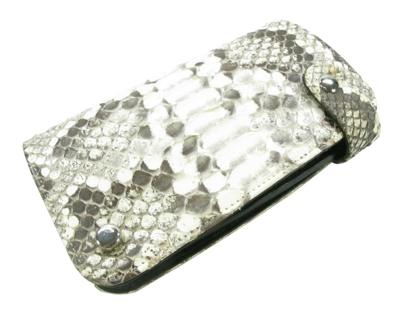 Genuine Burmese Python Belly Skin Business & Credit Card Holder Wallet