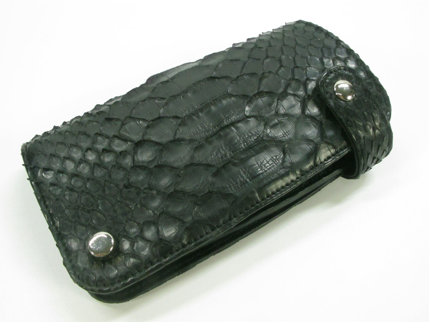 Genuine Python Belly Skin Business & Credit Card Holder Wallet
