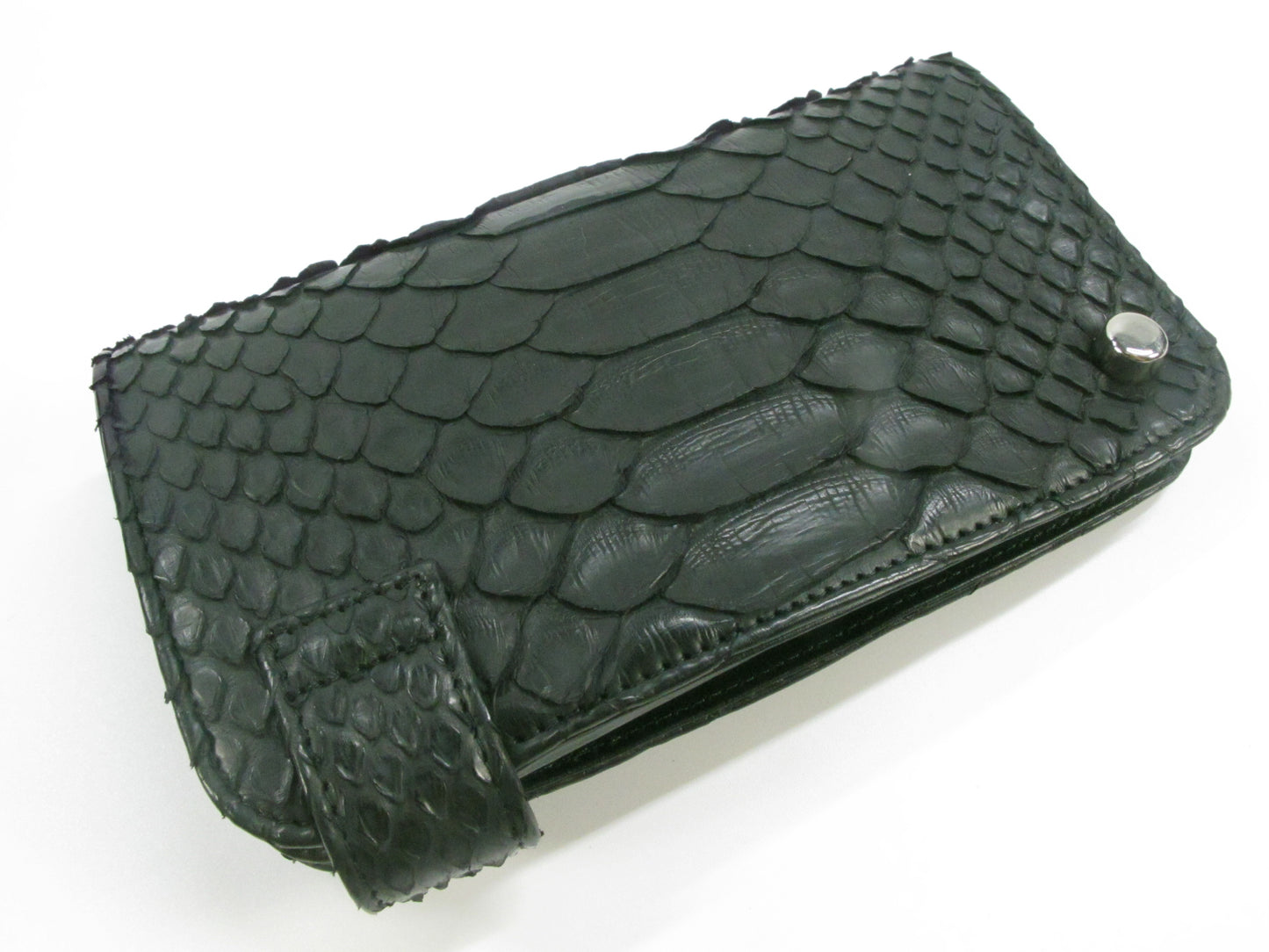 Genuine Python Belly Skin Business & Credit Card Holder Wallet