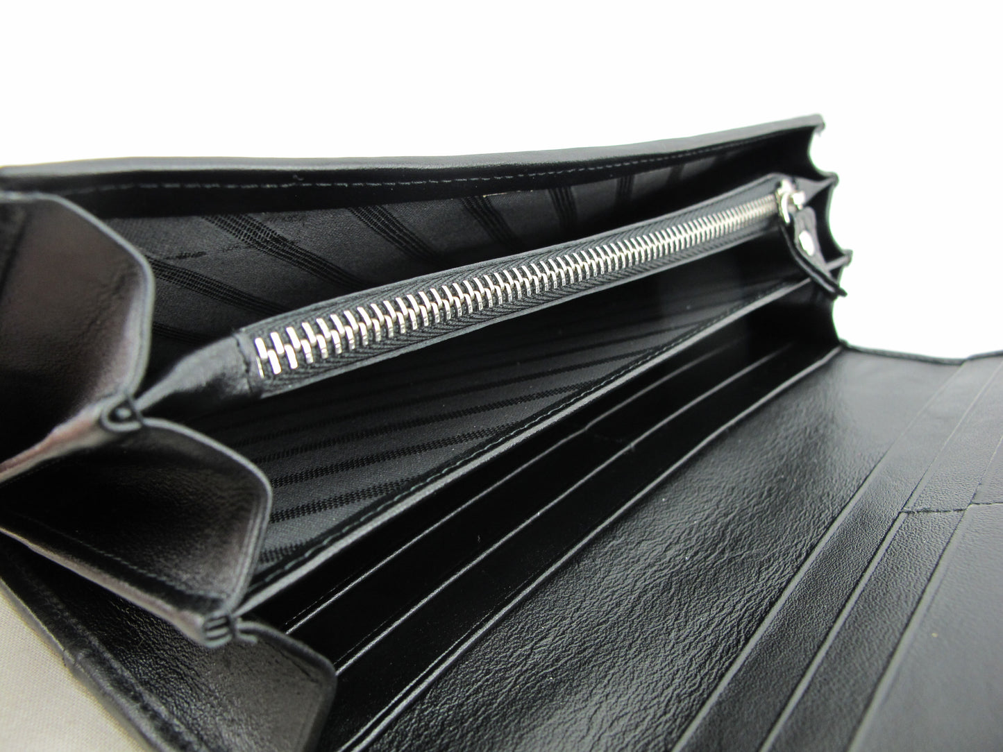 Genuine Python Snake Belly Skin Leather Women's Clutch Wallet Wristlet Purse