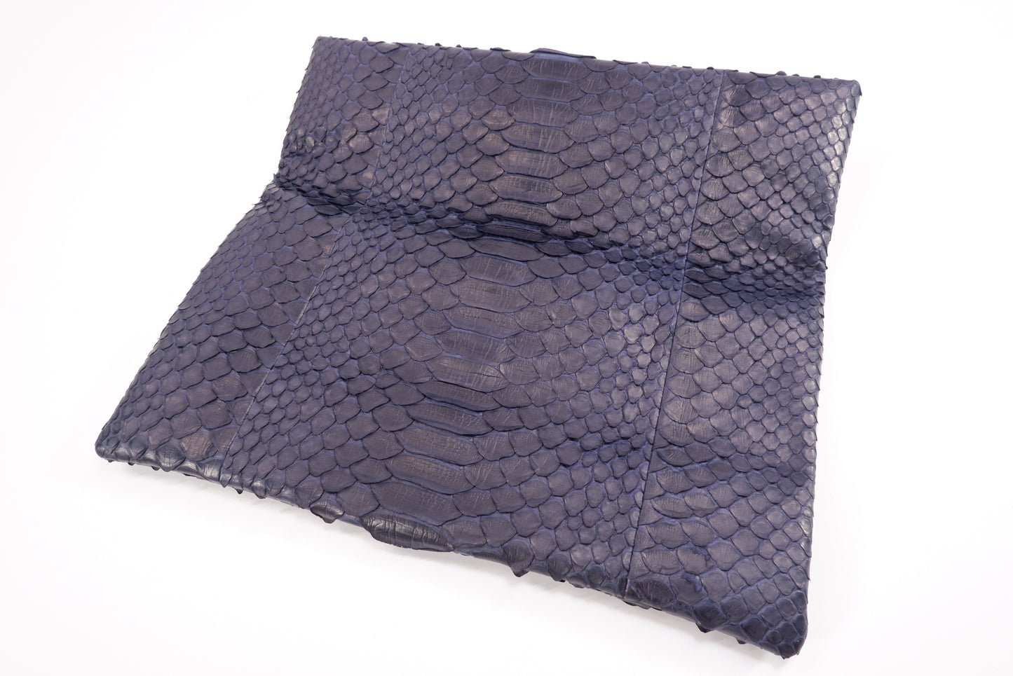 PELGIO Genuine Python Skin Leather Magnetic Fold Clutch Bag Purse