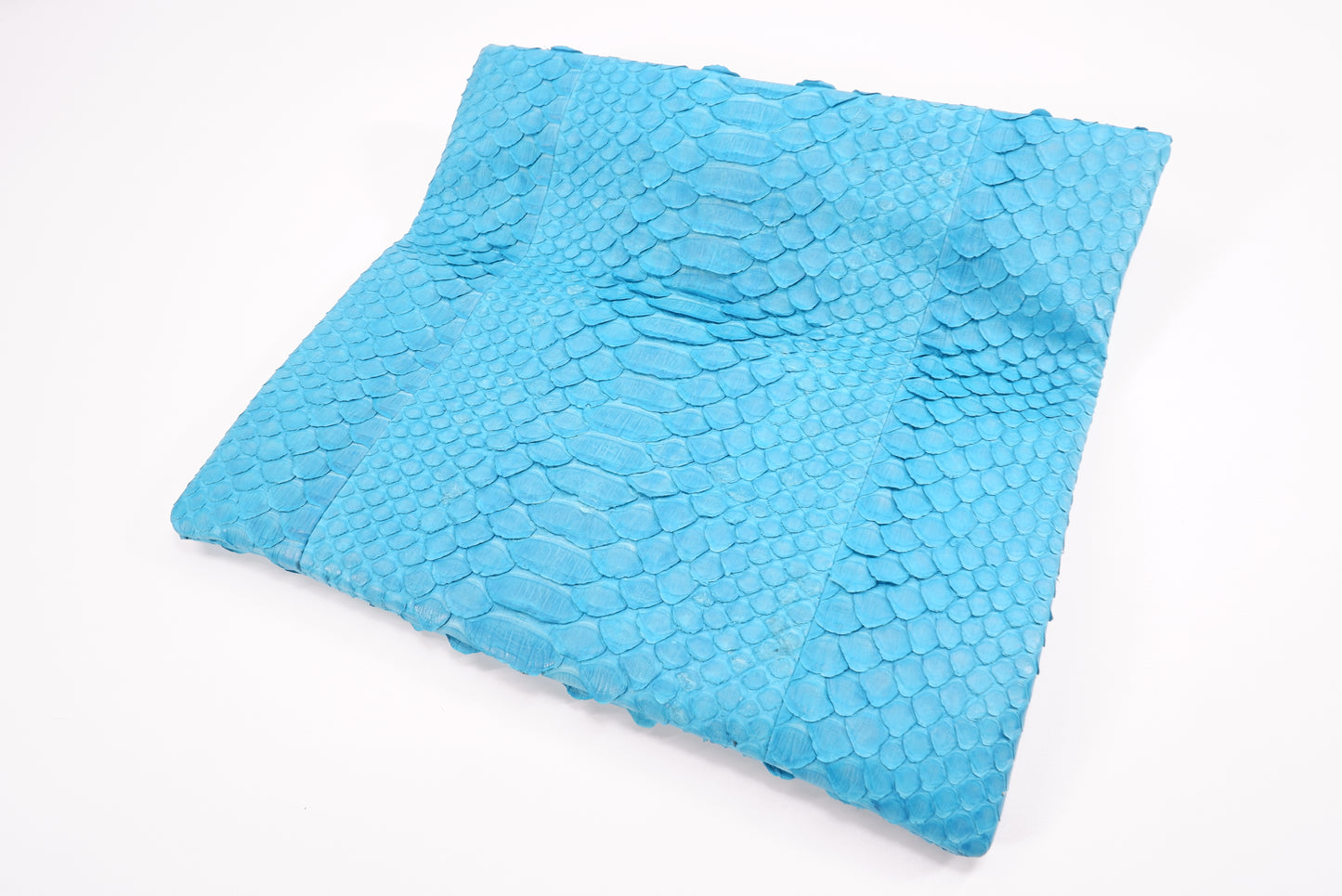 PELGIO Genuine Python Skin Leather Magnetic Fold Clutch Bag Purse