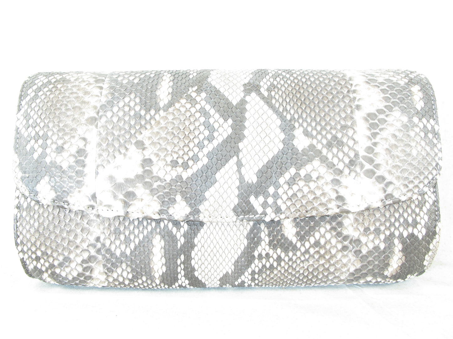 PELGIO Genuine Python Skin Leather Women's Messenger Bag Crossbody Purse