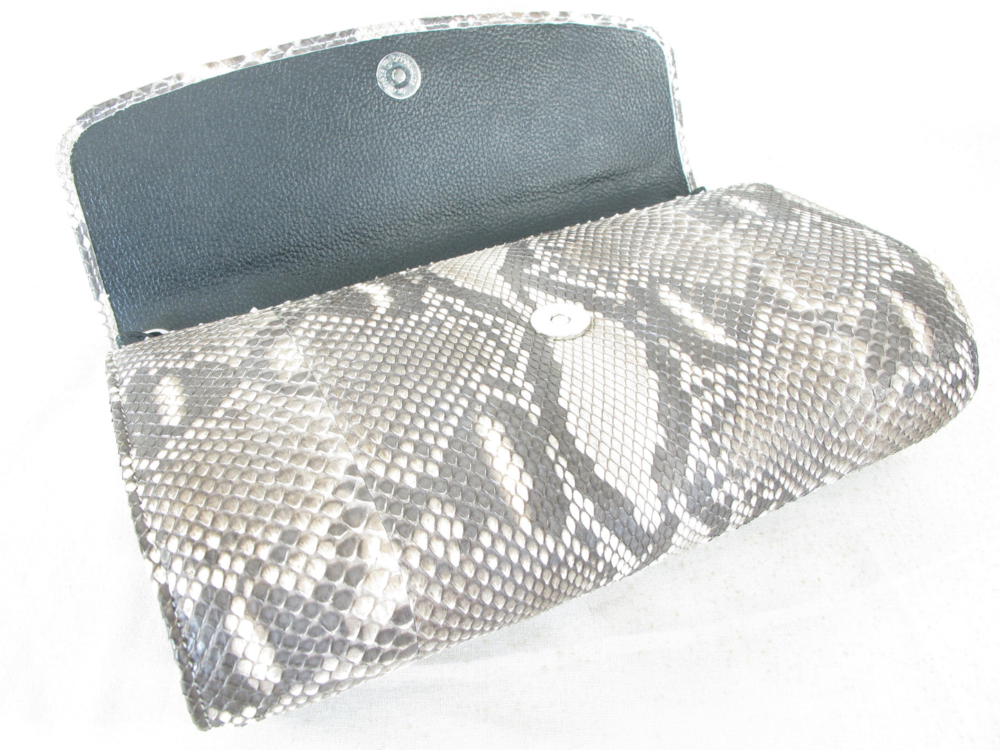 PELGIO Genuine Python Skin Leather Women's Messenger Bag Crossbody Purse