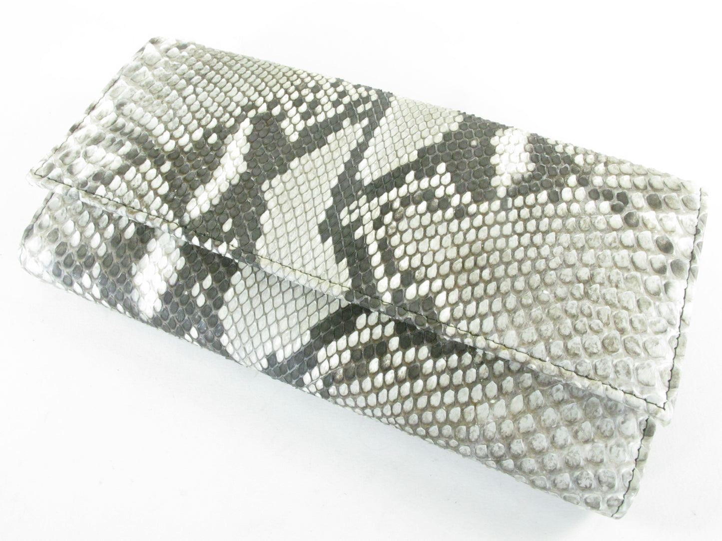 PELGIO Genuine Python Skin Leather Women's Shoulder Bag Clutch Wallet Purse