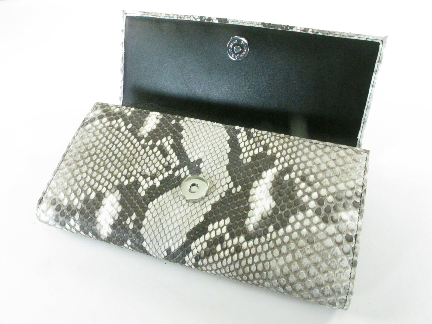 PELGIO Genuine Python Skin Leather Women's Shoulder Bag Clutch Wallet Purse