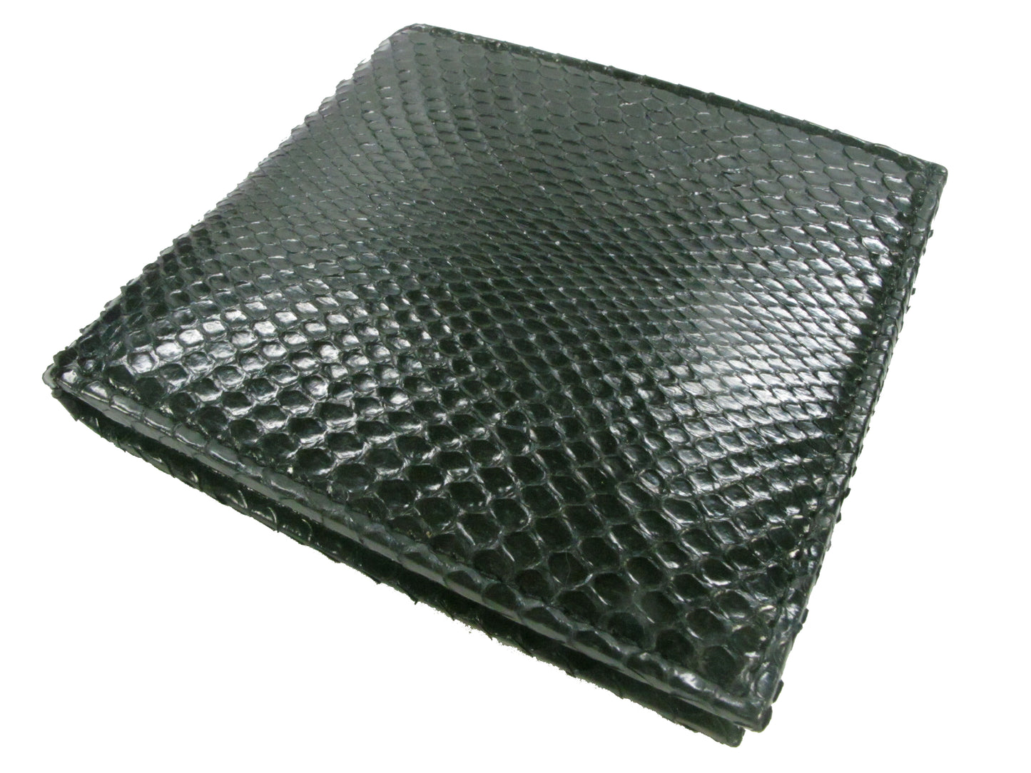 Genuine Reticulated Python Snake Skin Soft Bifold Wallet