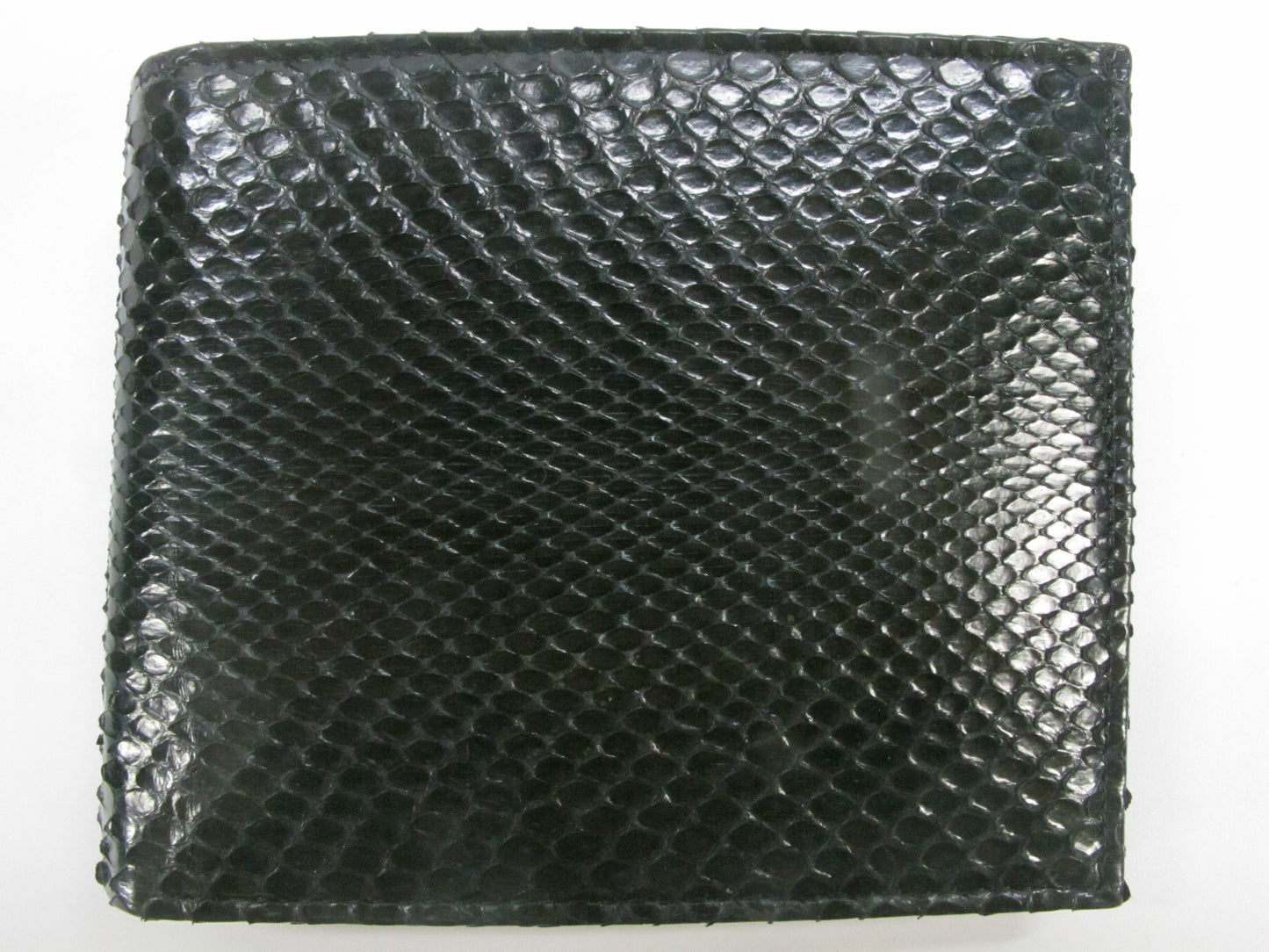 Genuine Reticulated Python Snake Skin Soft Bifold Wallet