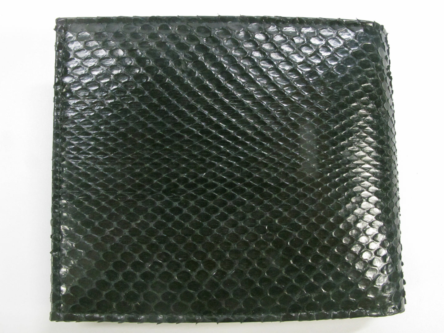 Genuine Reticulated Python Snake Skin Soft Bifold Wallet