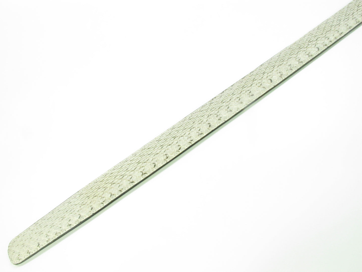 Genuine Rat Snake Skin Leather Auto Locking Men's Belt