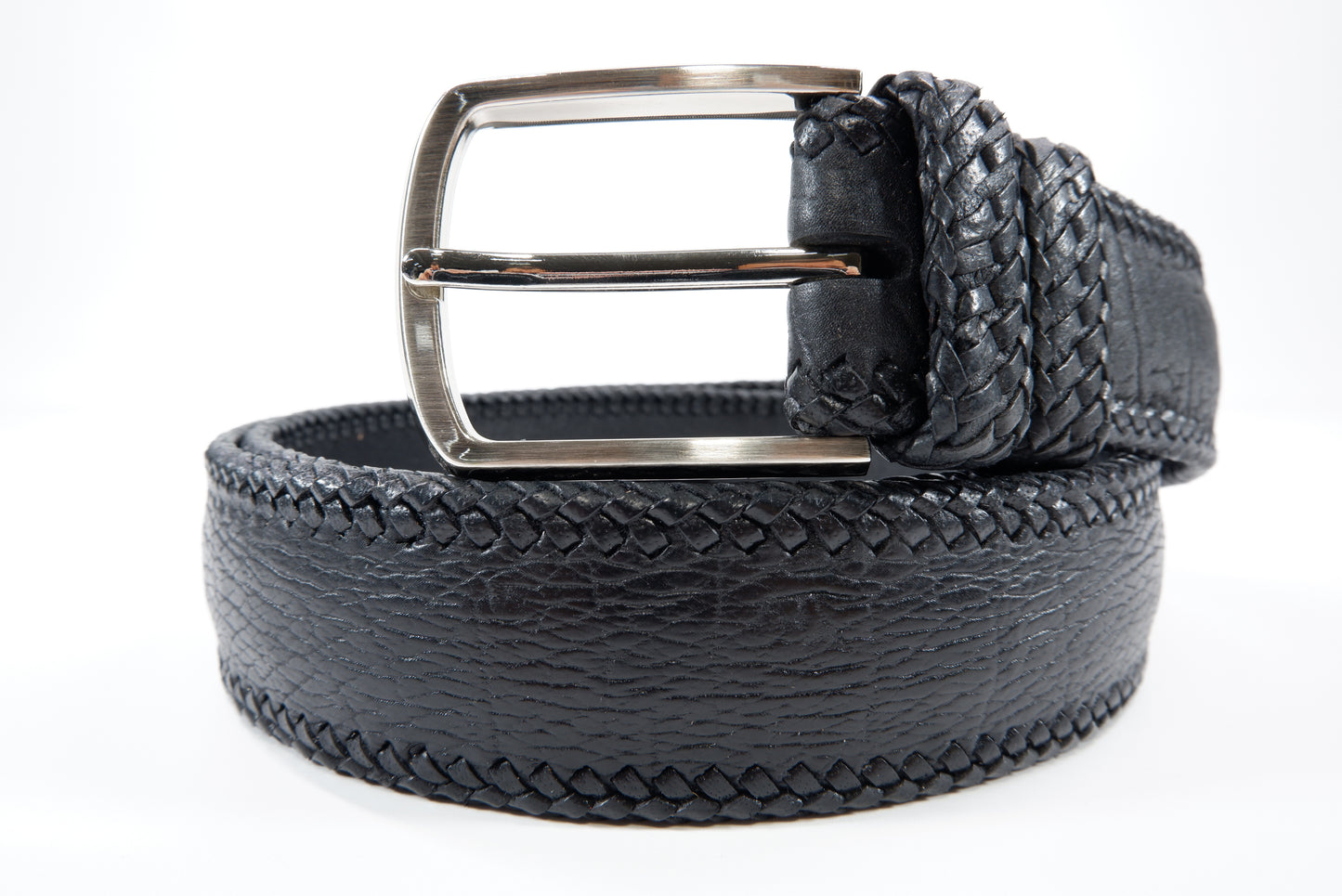 Genuine Shark Skin Leather Handmade Men's Belt