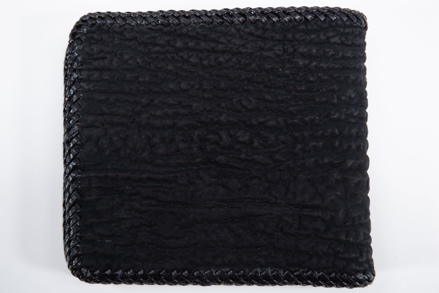 Genuine Shark Skin Leather Handmade Bifold Wallet