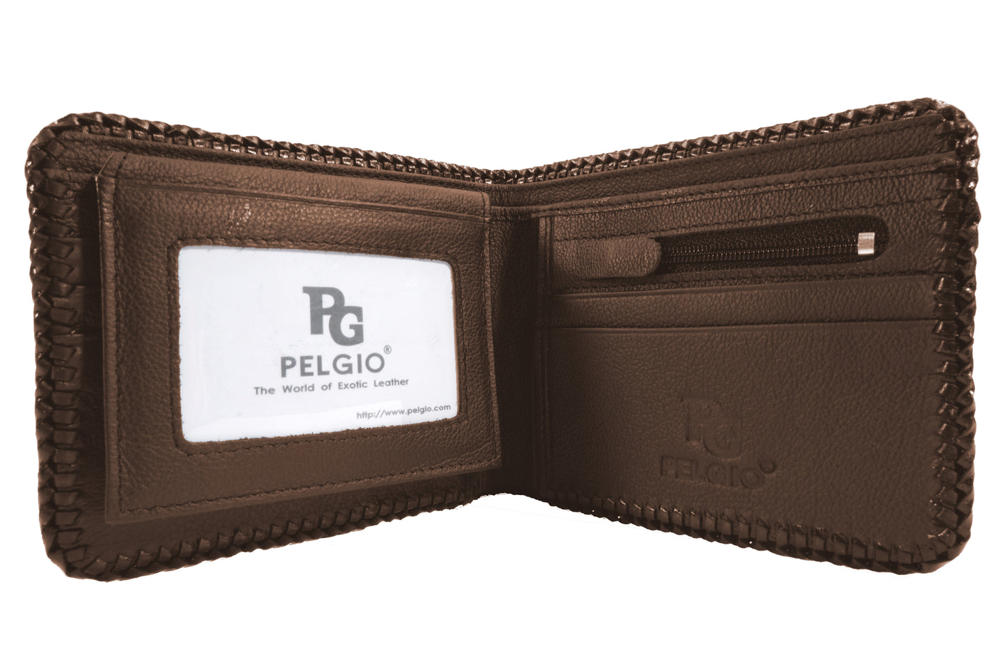 Genuine Shark Skin Leather Handmade Bifold Wallet