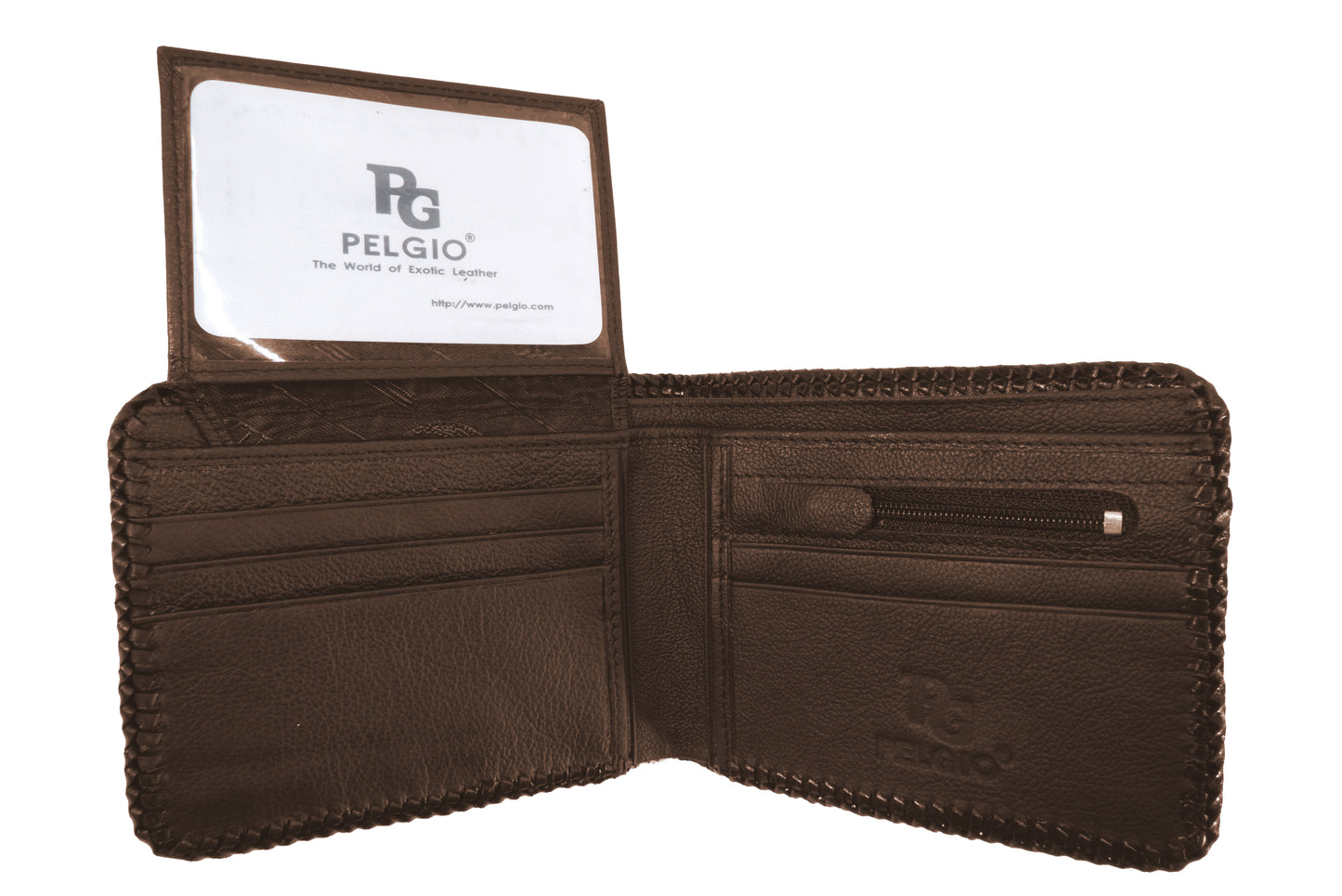 Genuine Shark Skin Leather Handmade Bifold Wallet