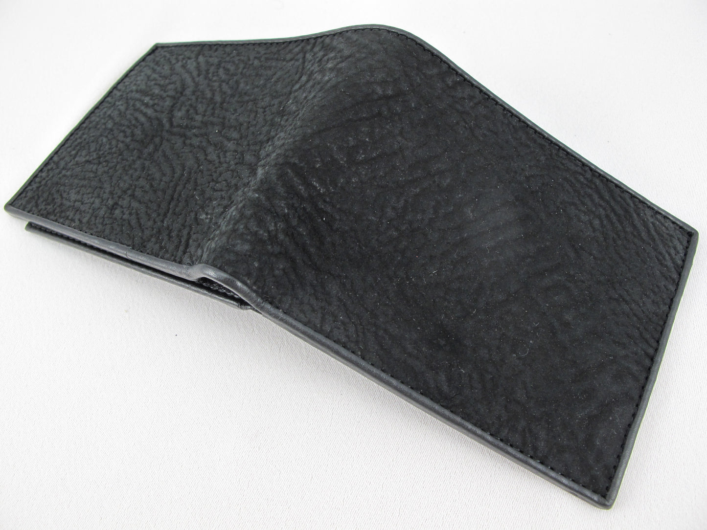Genuine Shark Skin Leather Bifold Wallet