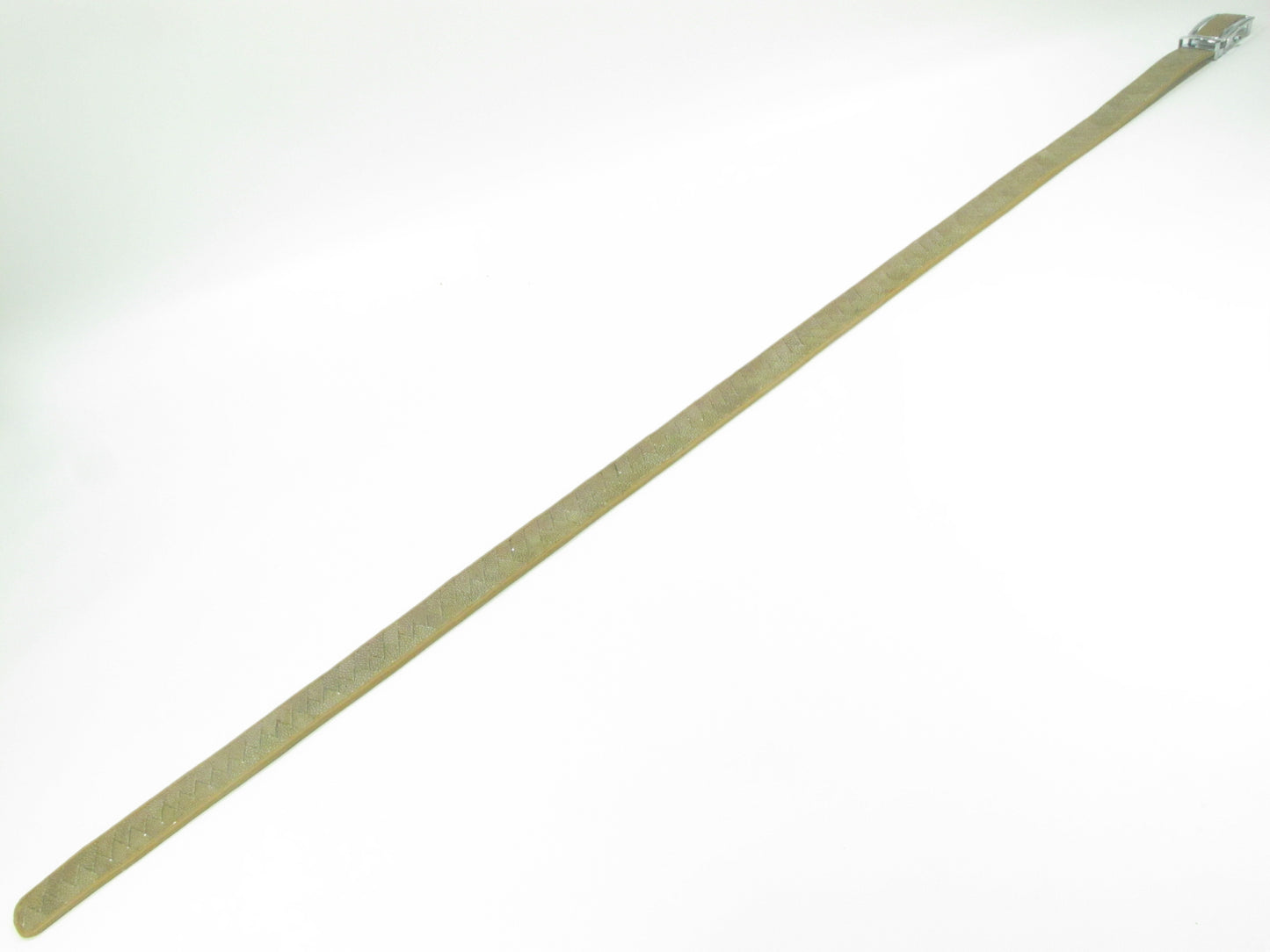 Genuine Polished Stingray Skin Leather Intrecciato Handmade Auto Locking Men's Belt