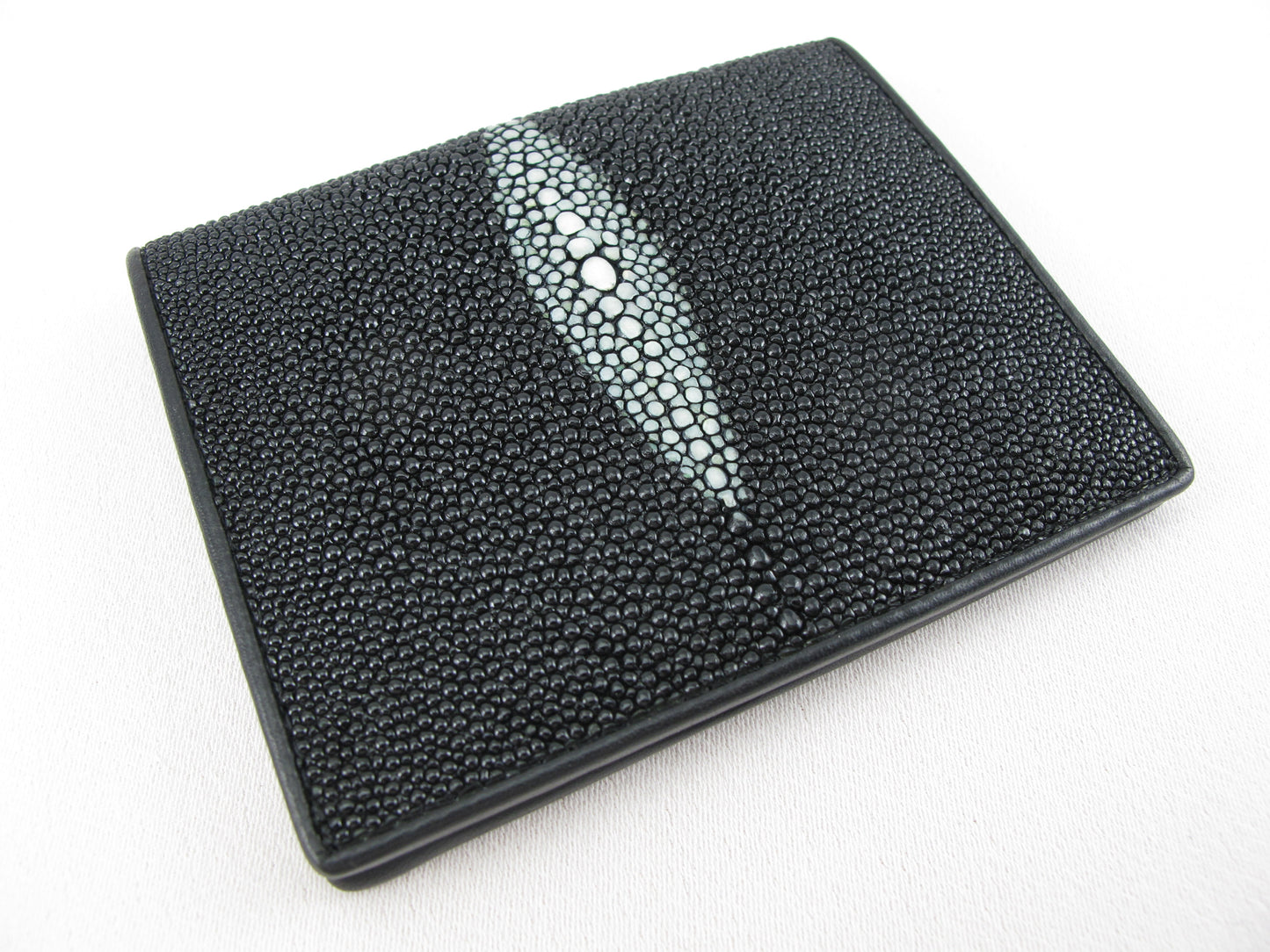 Genuine Stingray Skin Business & Credit Card Holder Wallet